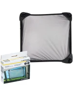 Sluneční clona se zapínáním 34x30CM 1 ks DUNLOP BLACK
