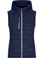 Daiber JN 1327 Dámská strečová fleecová vesta 02.1327 navy/navy