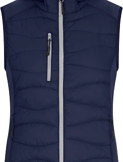 Daiber JN 1327 Dámská strečová fleecová vesta 02.1327 navy/navy