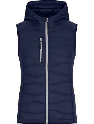 Daiber JN 1327 Dámská strečová fleecová vesta 02.1327 navy/navy