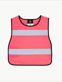 Korntex P100 – Amigo Dětské pončo s vysokou viditelností 76.P100 neon pink