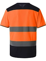 Yoko HVJ 400 Hi-Vis Tričko 79.J400 hi vis orange/navy