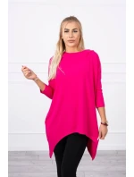 Mikina s potiskem kola fuchsiová Mikina s potiskem kola fuchsiová