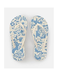 Dámské žabky RIP CURL Mixed Bloom Open Toe, modré
