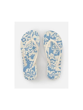 Dámské žabky RIP CURL Mixed Bloom Open Toe, modré