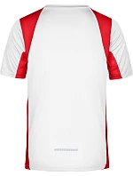Daiber JN 306 Pánské běžecké tričko 02.0306 white/red Daiber JN 306 Pánské běžecké tričko 02.0306 white/red