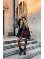 Dámské trapery kotníkové boty z eko kůže černé Bellora