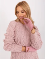 Rukavice AT RK 238601.25P světle růžová