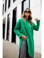 Dámská dlouhá mikina FI 726 zelená - Fasardi Dámská dlouhá mikina FI 726 zelená - Fasardi