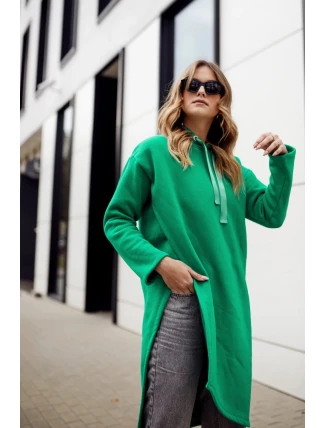 Dámská dlouhá mikina FI 726 zelená - Fasardi Dámská dlouhá mikina FI 726 zelená - Fasardi