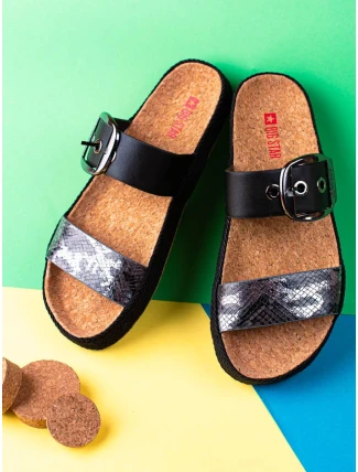 Klasické nazouváky černé dámské bez podpatku Klasické nazouváky černé dámské bez podpatku