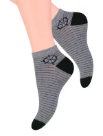 Dámské kotníkové ponožky Steven art.114 Dámské kotníkové ponožky Steven art.114