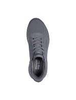 Pánská sportovní obuv Skechers BOBS SQUAD CHAOS SOLID STEP 118312 DKGY