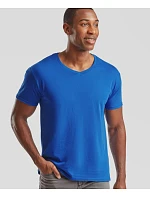 Fruit of the Loom Iconic 150 V-Neck T Tričko s výstřihem do V 16.1442 heather grey