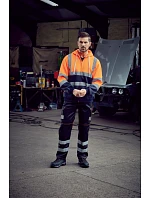 Yoko HVK 07 Hi-Vis mikina s kapucí 79.VK07 navy Yoko HVK 07 Hi-Vis mikina s kapucí 79.VK07 navy