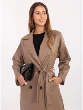 Kabát IT EN A8393.81 tmavě lila