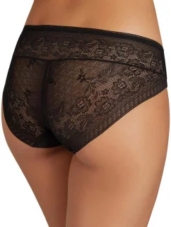 Kalhotky midi 19671 černá - Ysabel Mora