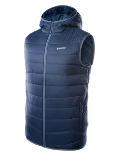 Pánská vesta Sinlus 92800326481 Tmavě šedá - Hi-Tec