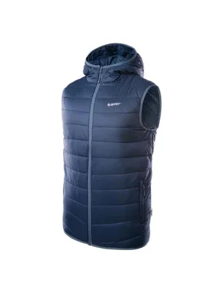 Pánská vesta Sinlus 92800326481 Tmavě šedá - Hi-Tec