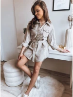 Džínové šaty RAFAELA beige FashionStreet EY2227