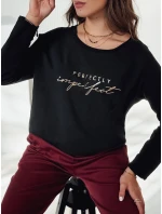 Dámská halenka VIVILINES oversize s potiskem černá FashionStreet RY2692