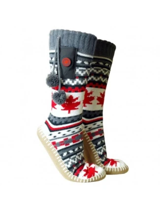 GLOVII POWER BANK VYHŘÍVANÉ PANTOFLE VELIKOST UNI (36-43), NORSKÝ DESIGN, BATERIE A NABÍJECÍ KABEL V BALENÍ, GOBM