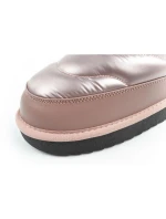 D.Franklin sněhule dámské zimní módní zateplené boty rose gold dámské