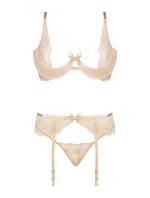 Beauty Night Rose set BN6725 barva:nude