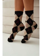 Dámské kosočtvercové ponožky Vintage 0200.195