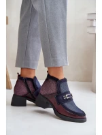 Boty na podpatku  model 219252 Step in style