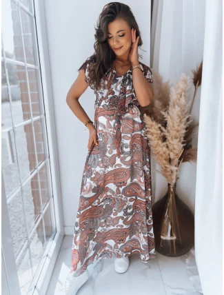 CRESPO maxi šaty bílé FashionStreet EY2304 CRESPO maxi šaty bílé FashionStreet EY2304