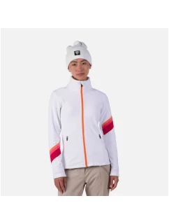 Rossignol mikina W Strawpile Fleece Fz bílá