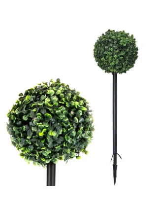 SADA SOLÁRNÍCH SVĚTEL 3 BOXWOOD KOULE 27 VEDL