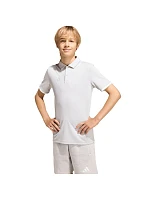 Dětské tričko adidas Entrada 26 Polo světle šedé JZ6628