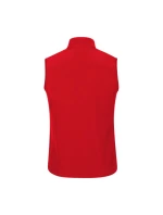 Pánská softshellová vesta Trail (červená)