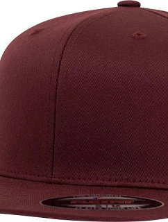 Flexfit 6277FV 6 panelová Flexfit kšiltovka 55.77FV maroon