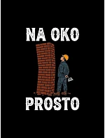 Pánské tričko OKO PROSTO s potiskem černé FashionStreet NX0107R Pánské tričko OKO PROSTO s potiskem černé FashionStreet NX0107R
