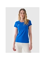 Dámské hladké tričko slim 4F NOSH4TSD001B-36S Dámské hladké tričko slim 4F NOSH4TSD001B-36S