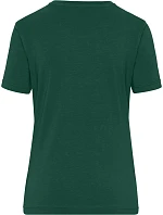 Daiber JN 1801 Dámské pracovní tričko z bio bavlny - Solid 02.1801 dark green