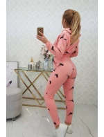 Sada s potiskem pistole meruňková