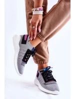 Dámská sportovní obuv nazouvací šedá Klayra Dámská sportovní obuv nazouvací šedá Klayra