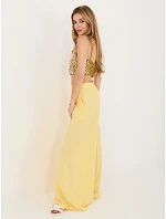 MI kalhoty SP 2563.02 světle žlutá