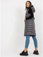 Dámská vesta RV KZ 008.00P tmavě šedá Dámská vesta RV KZ 008.00P tmavě šedá