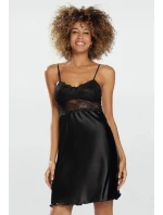 Dámská noční košilka Peri Černá - DKaren