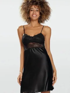 Dámská noční košilka Peri Černá - DKaren