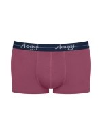 Pánské boxerky Start Hipster C2P box - PURPLE - vínovo-černé M021 - SLOGGI