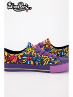 Tenisky Pol'and'Rock Festival X Big Star SS274905 Fialové