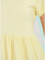 RV šaty SK 5672.03P světle žluté