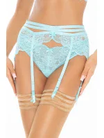 Podvazkový pás V-11022 modrý - Axami