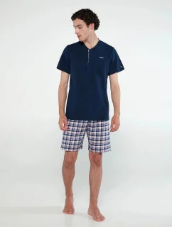 Pyžamo s knoflíkovou légou 20621 - Vamp